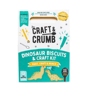 Craft & Crumb Mini Dinosaur Biscuit & Craft Kit